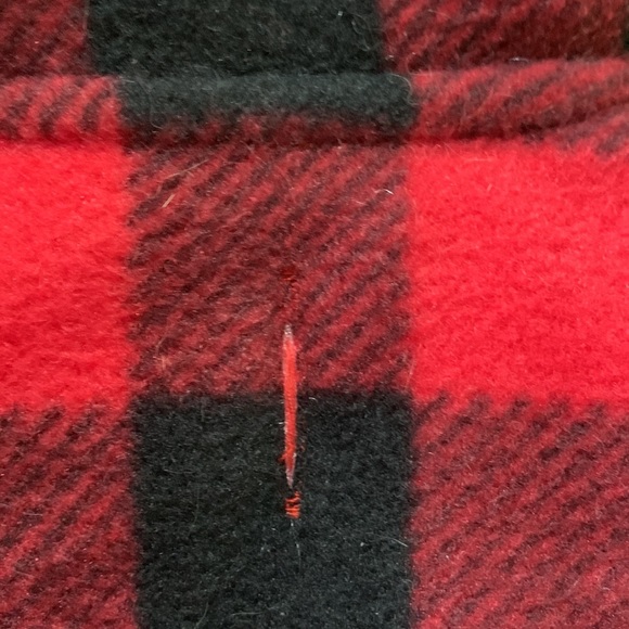 2/$20 Scenereal Med Buffalo Plaid Dog Jacket - Picture 10 of 10